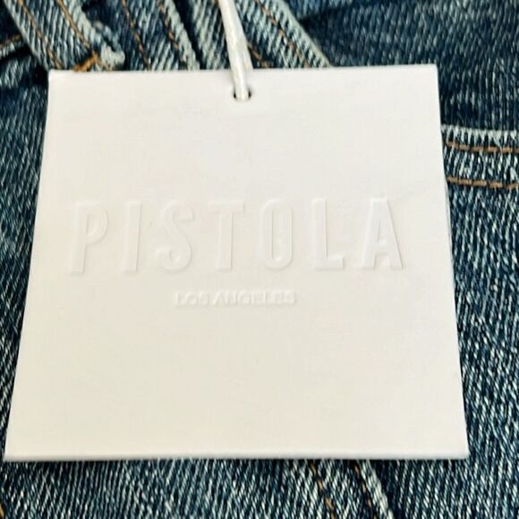 Pistola Jeans Lily Balloon tapered Hemp in Honeymoon Blue 26 - Picture 8 of 9